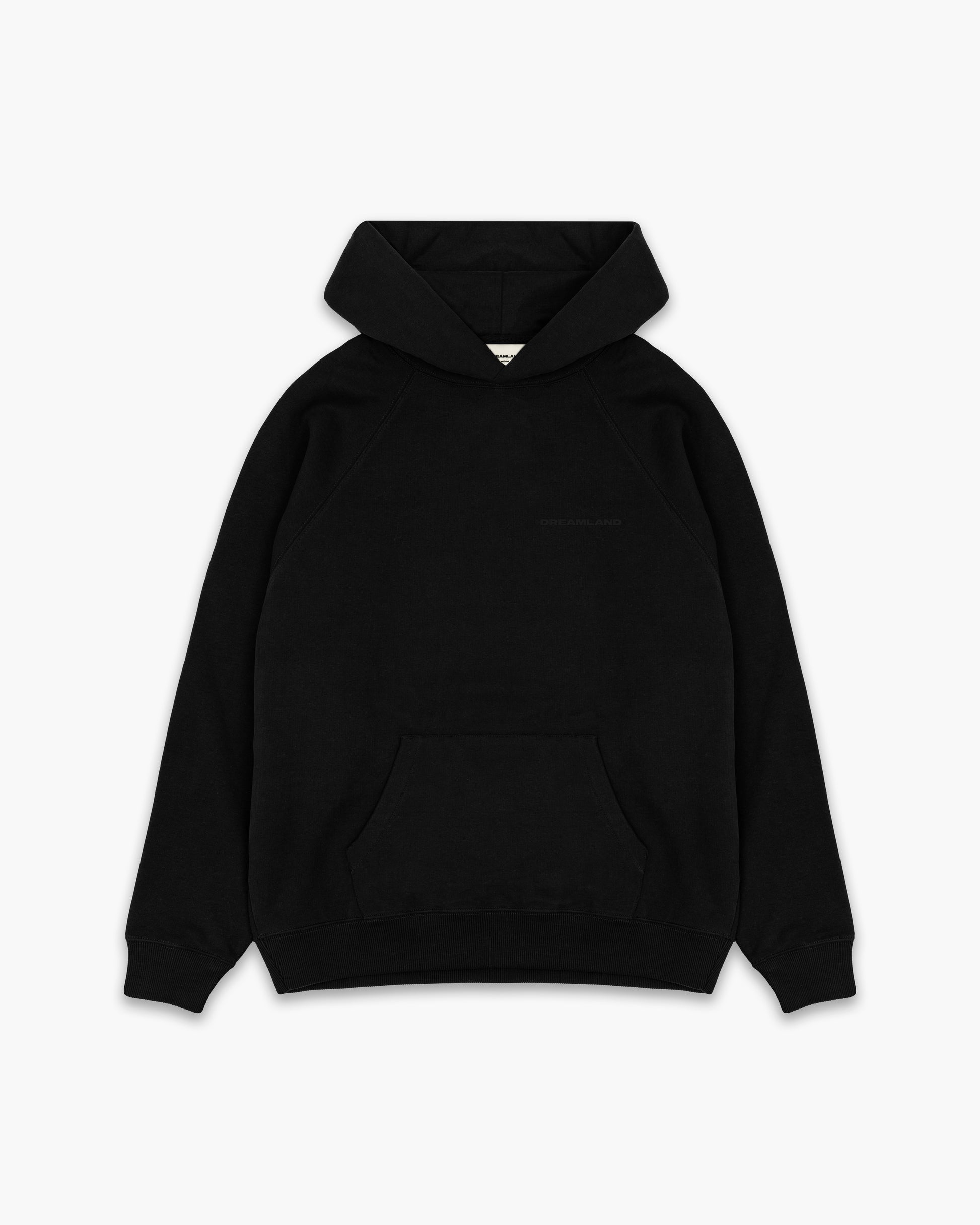 Black Tonal Hoodie