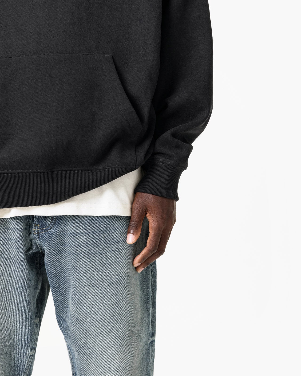 Black Members Only Hoodie