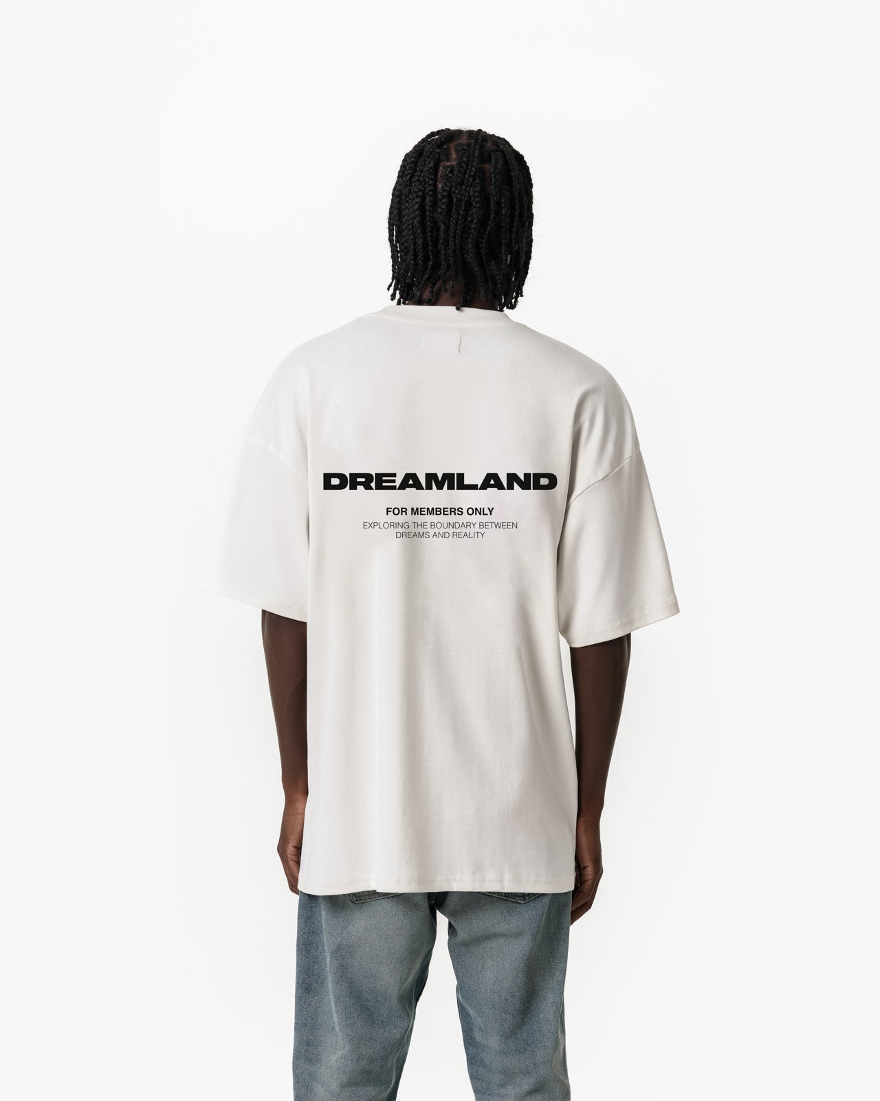 Cream Members Only T-Shirt