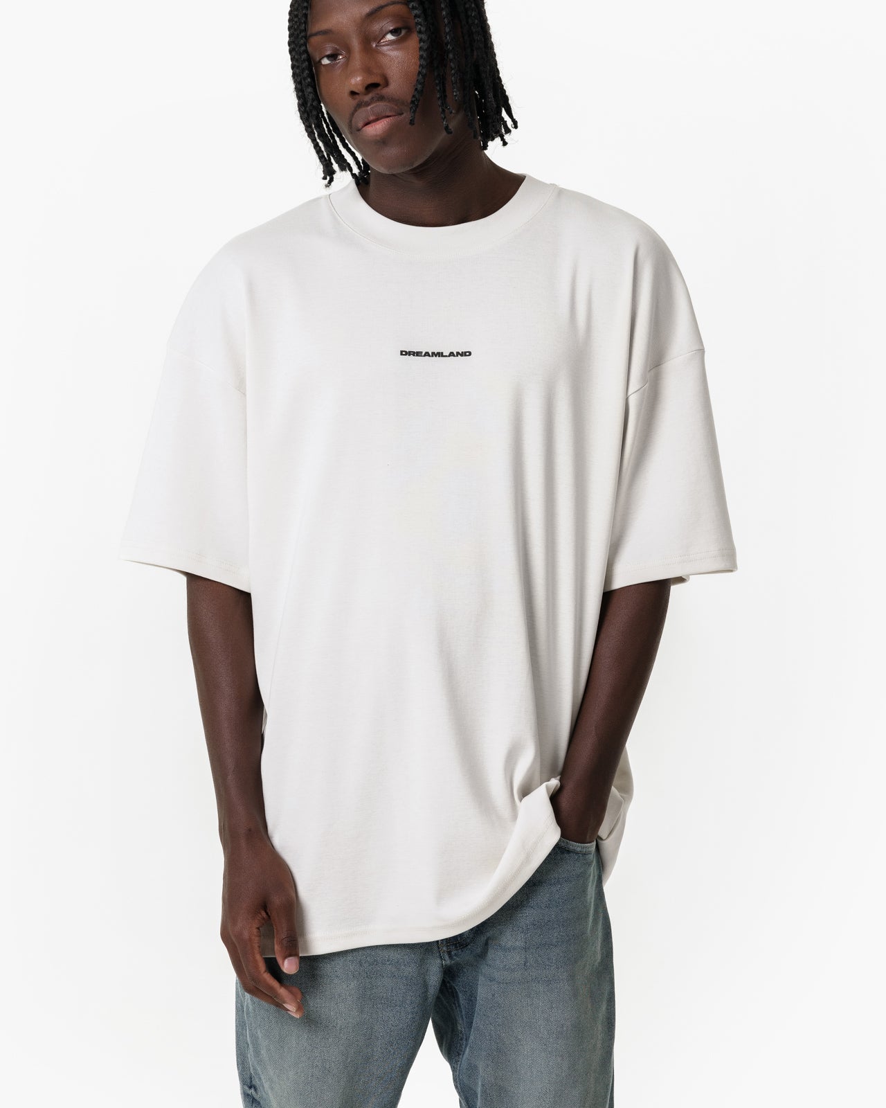 Cream Members Only T-Shirt