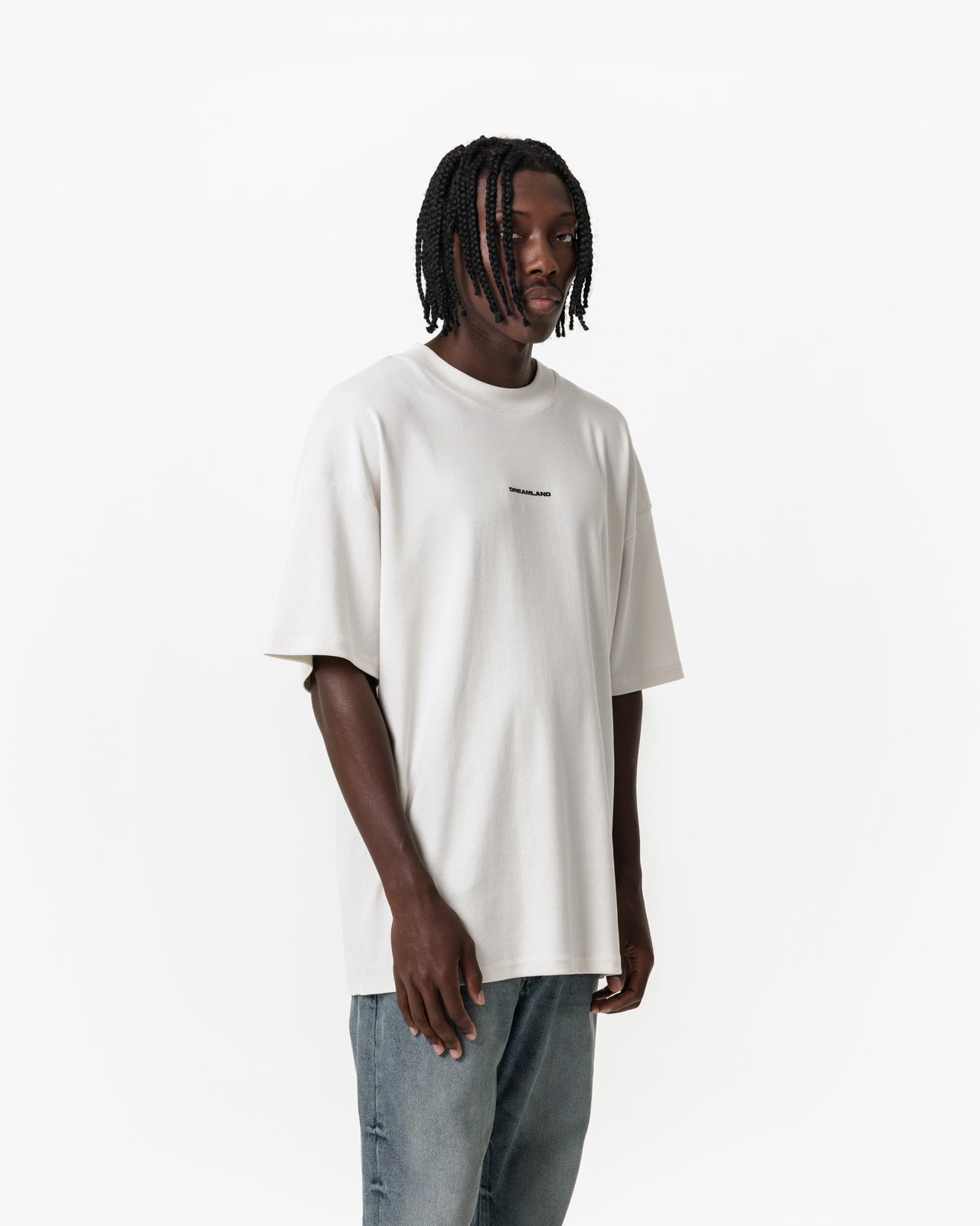 Cream Members Only T-Shirt