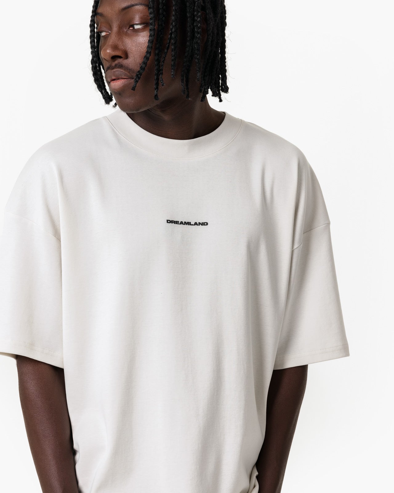 Cream Members Only T-Shirt