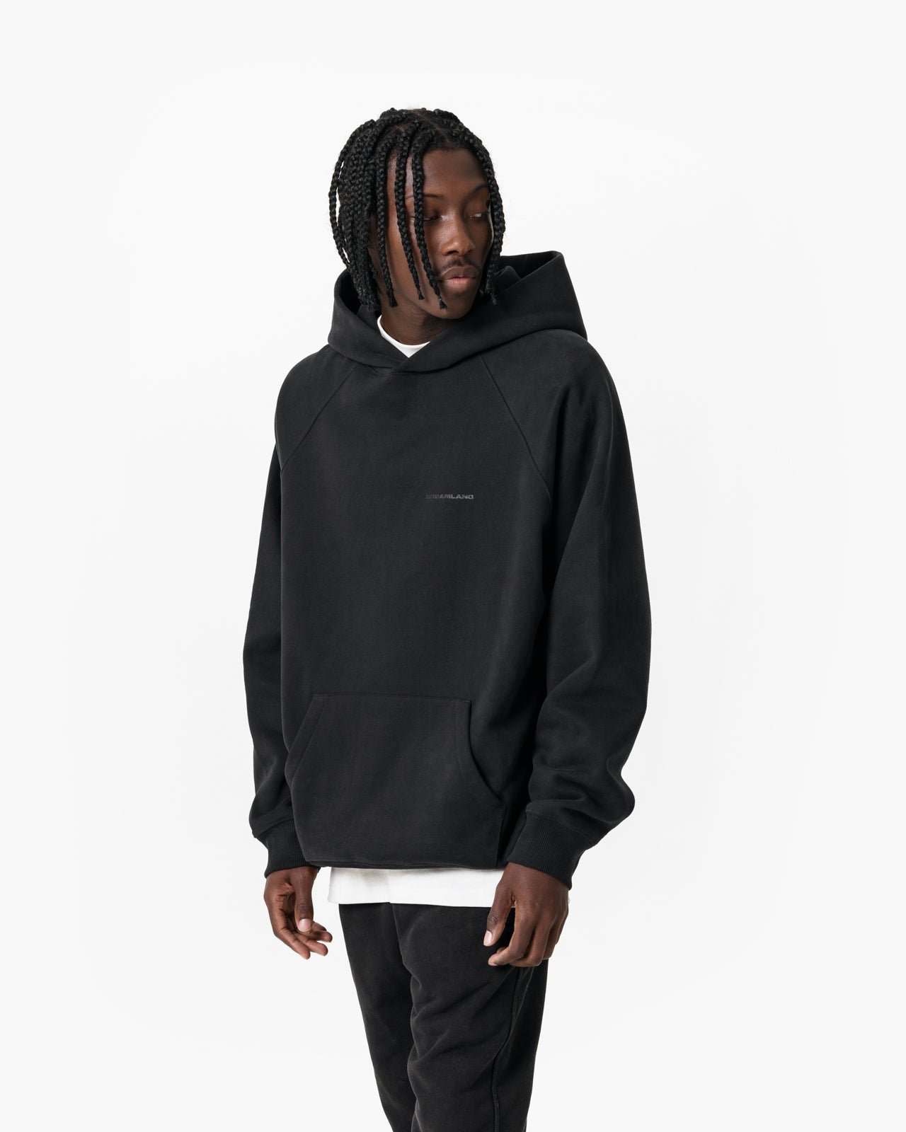 Black Tonal Hoodie