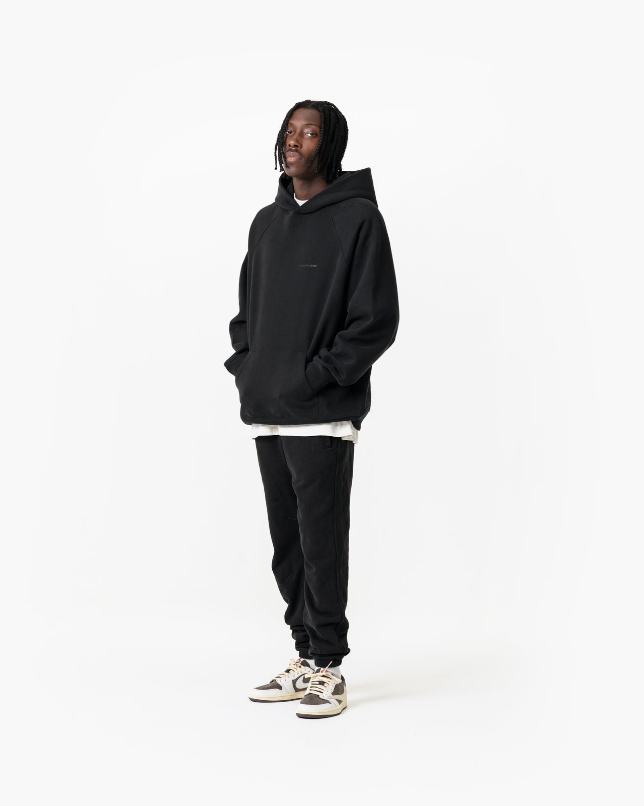 Black Tonal Hoodie