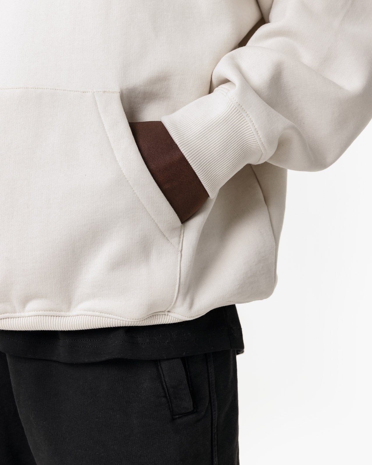 Cream Tonal Hoodie
