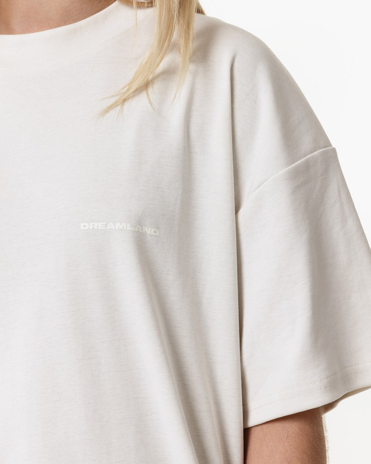 Cream Tonal T-Shirt