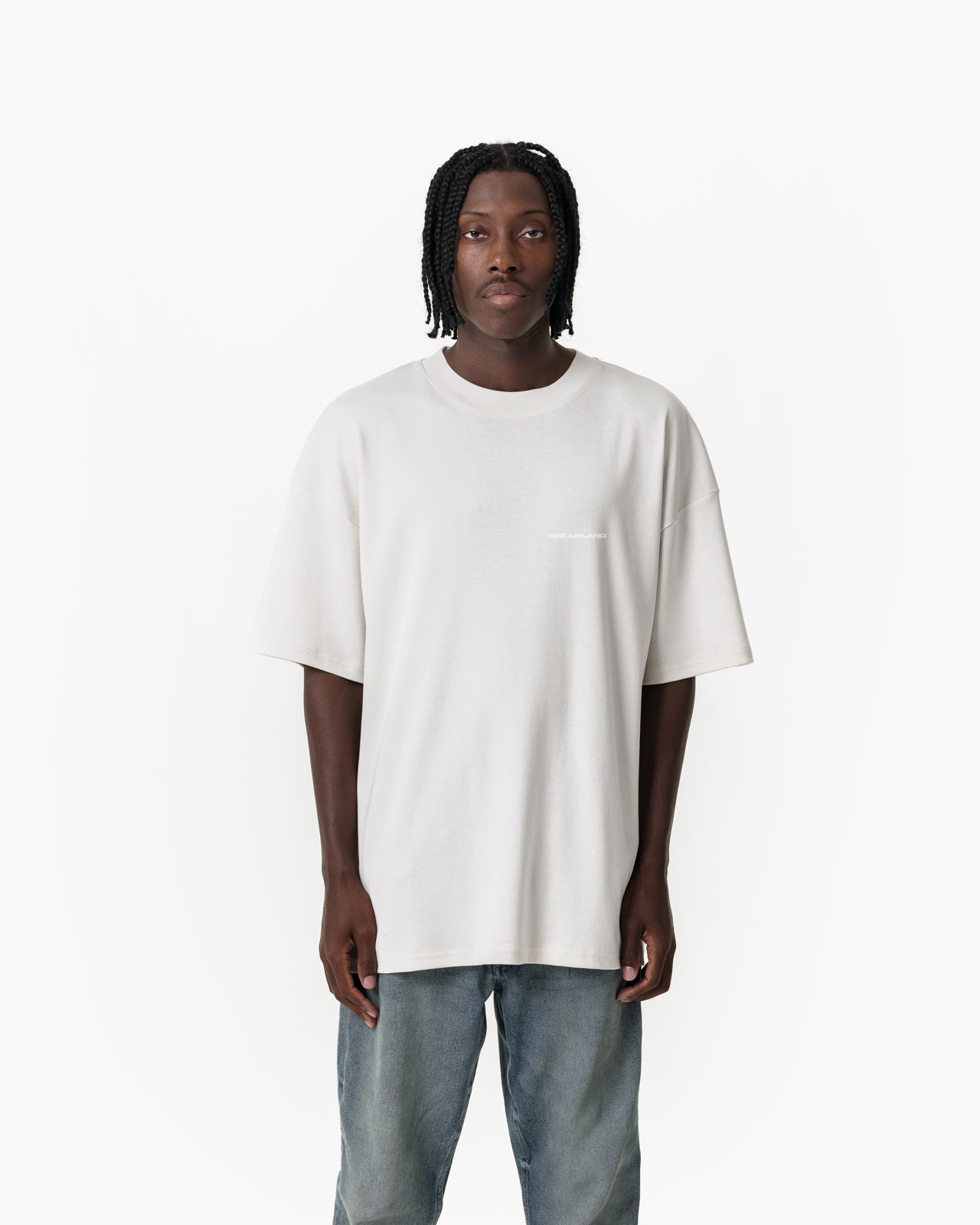 Cream Tonal T-Shirt