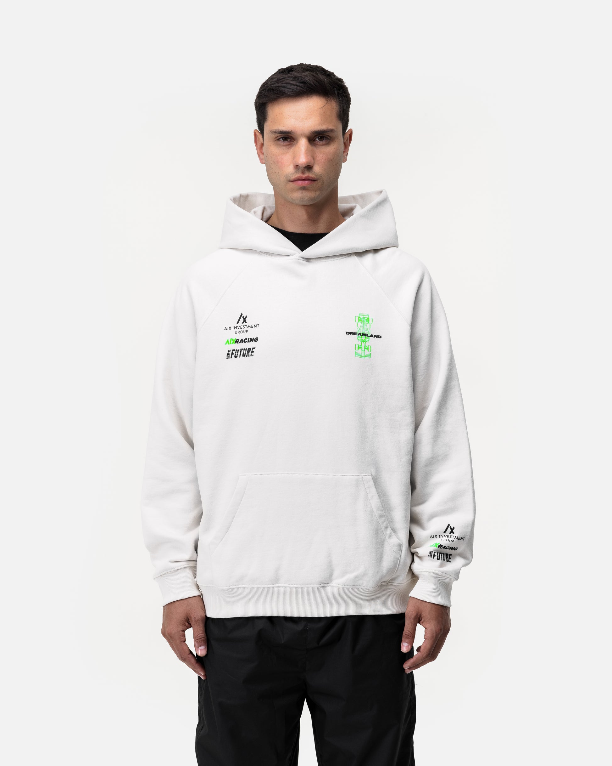 AIX Racing Innovation Hoodie Cream