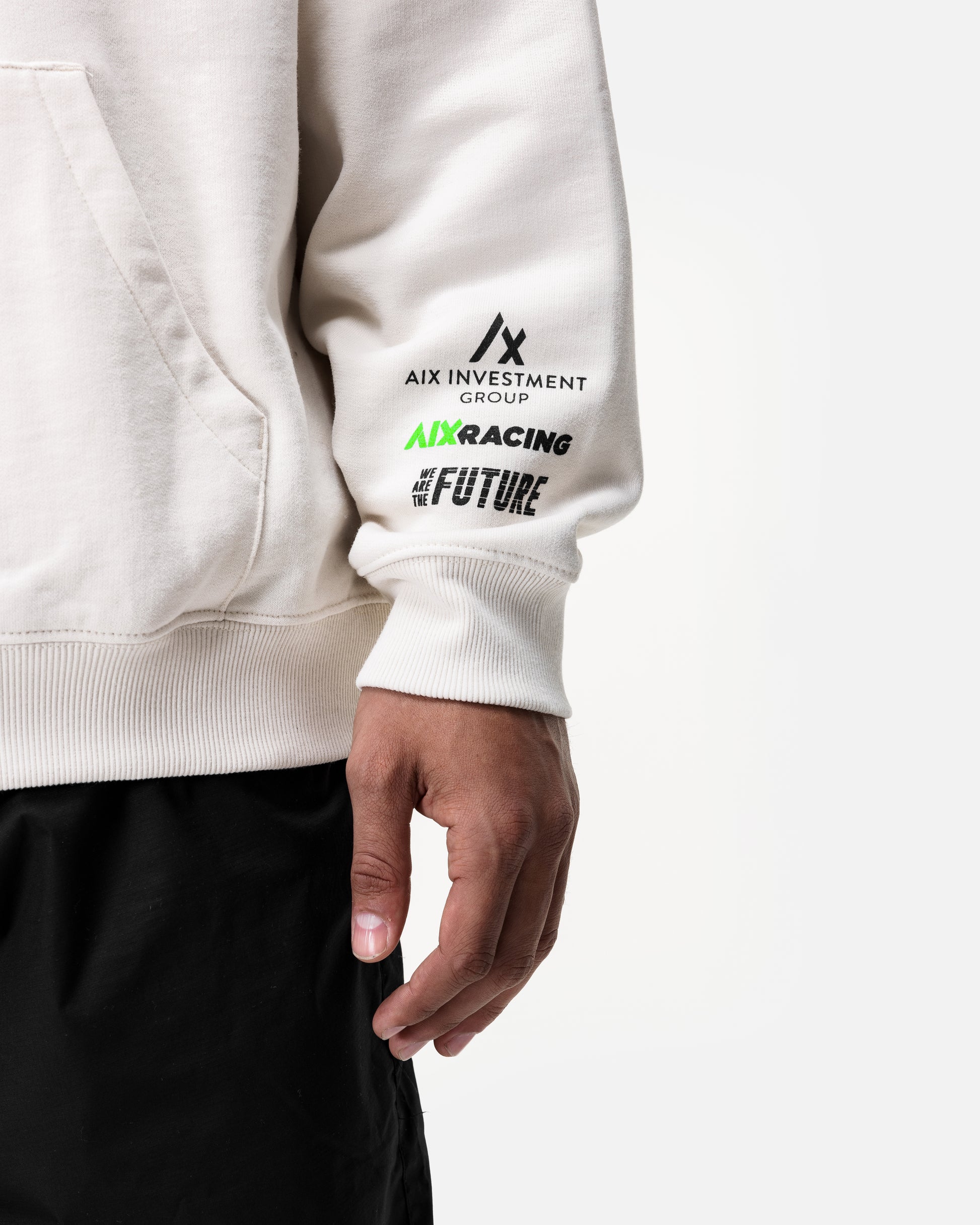 AIX Racing Innovation Hoodie Cream