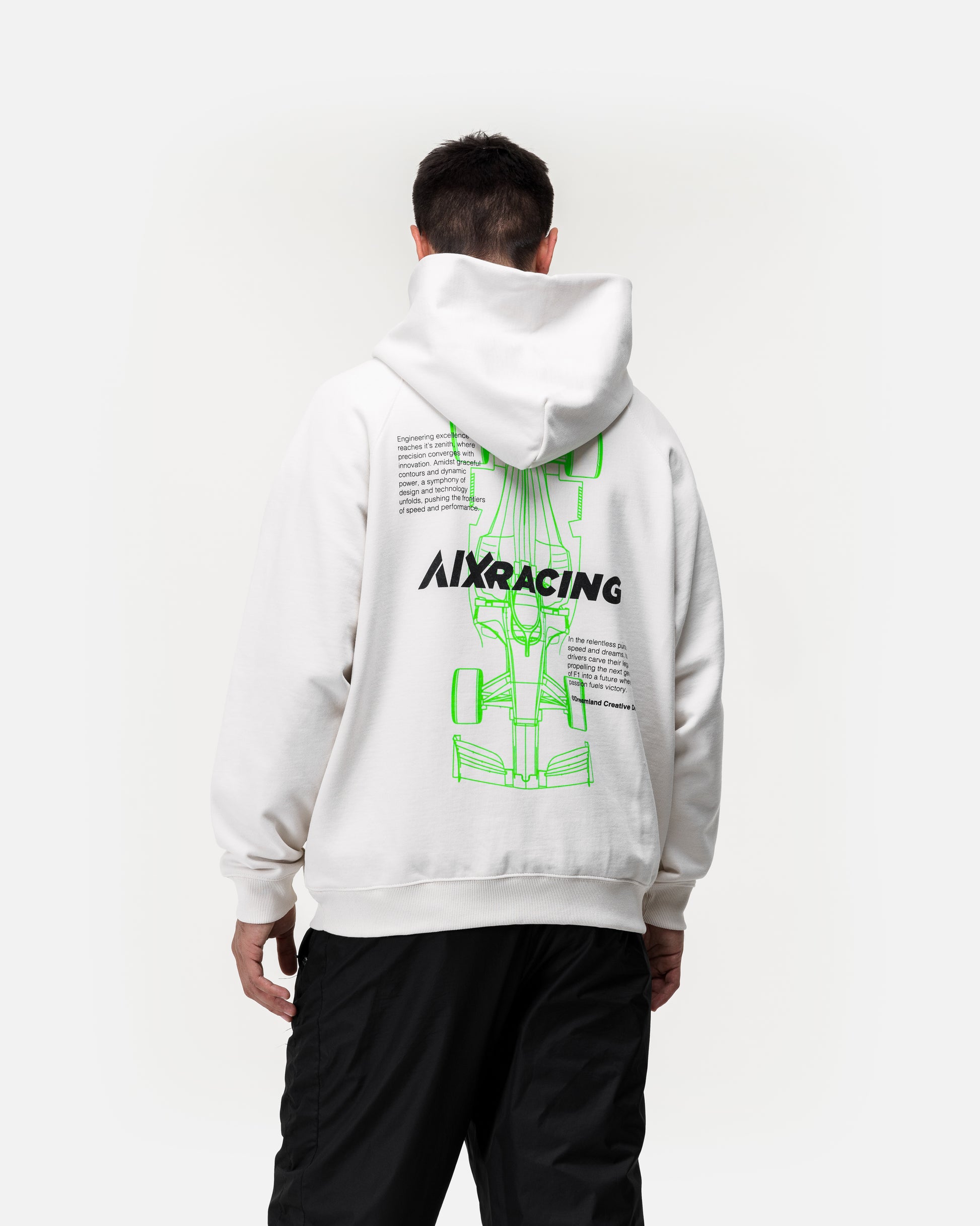 AIX Racing Innovation Hoodie Cream