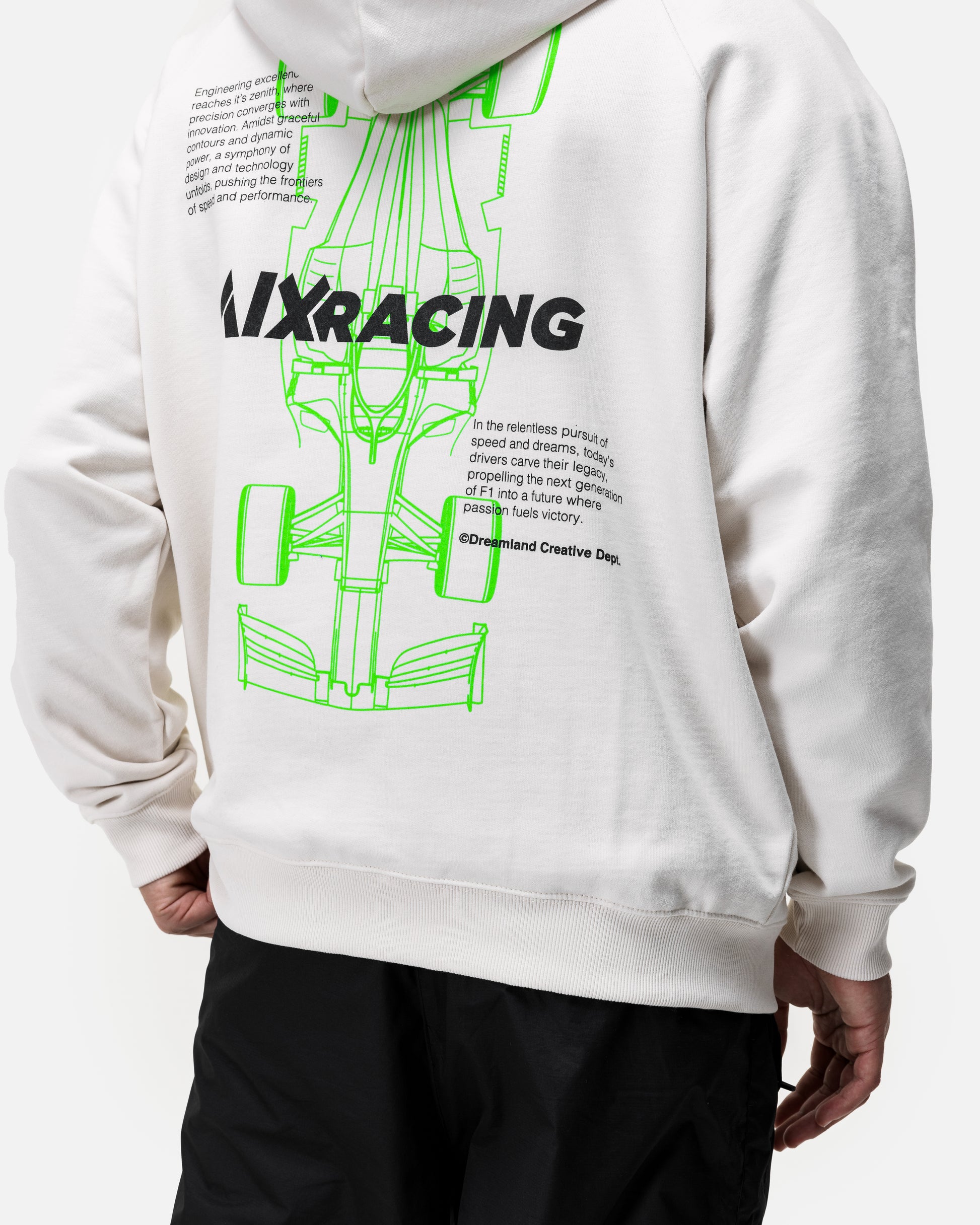 AIX Racing Innovation Hoodie Cream