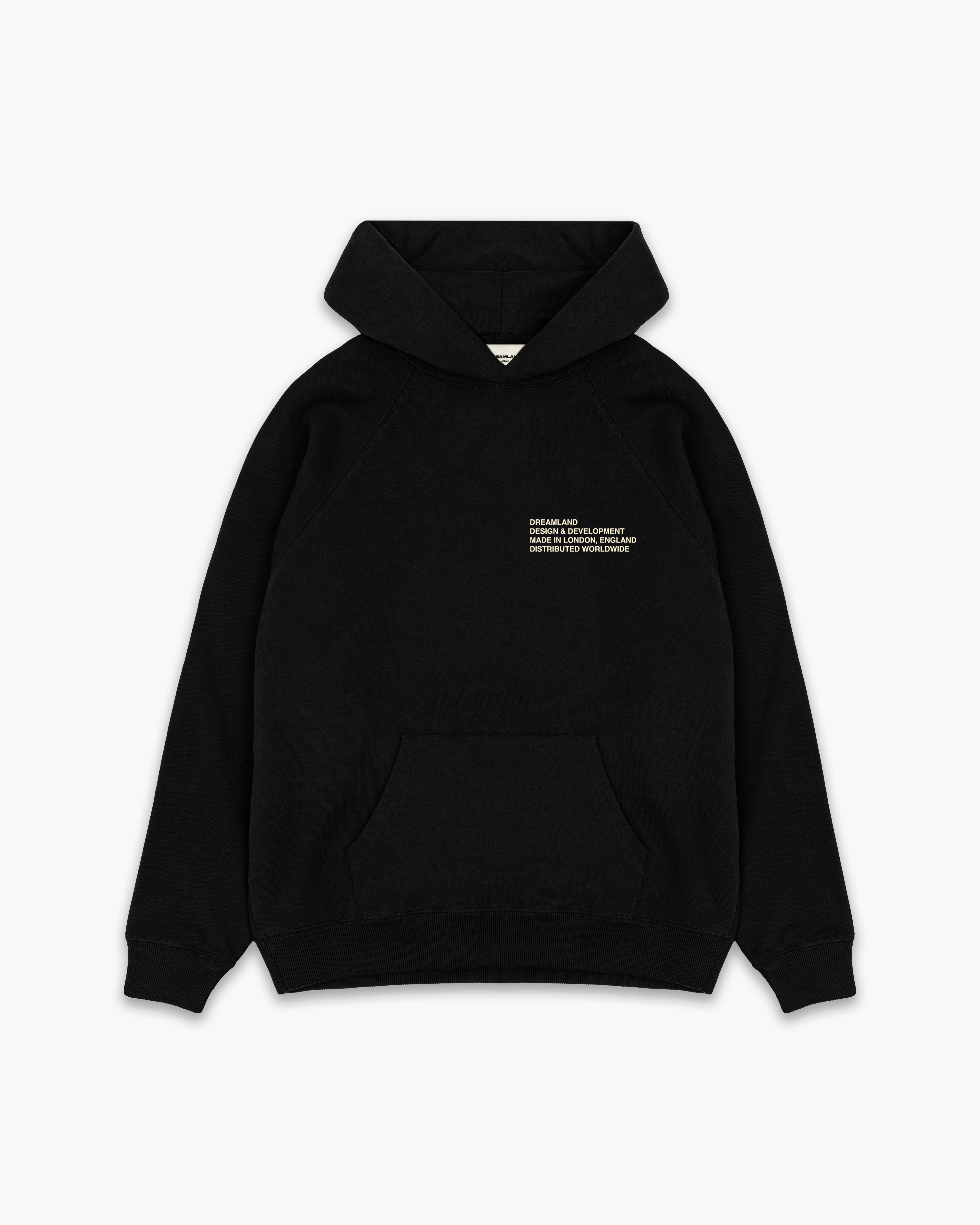 Dreamland Clothing | Black Design & Development Hoodie