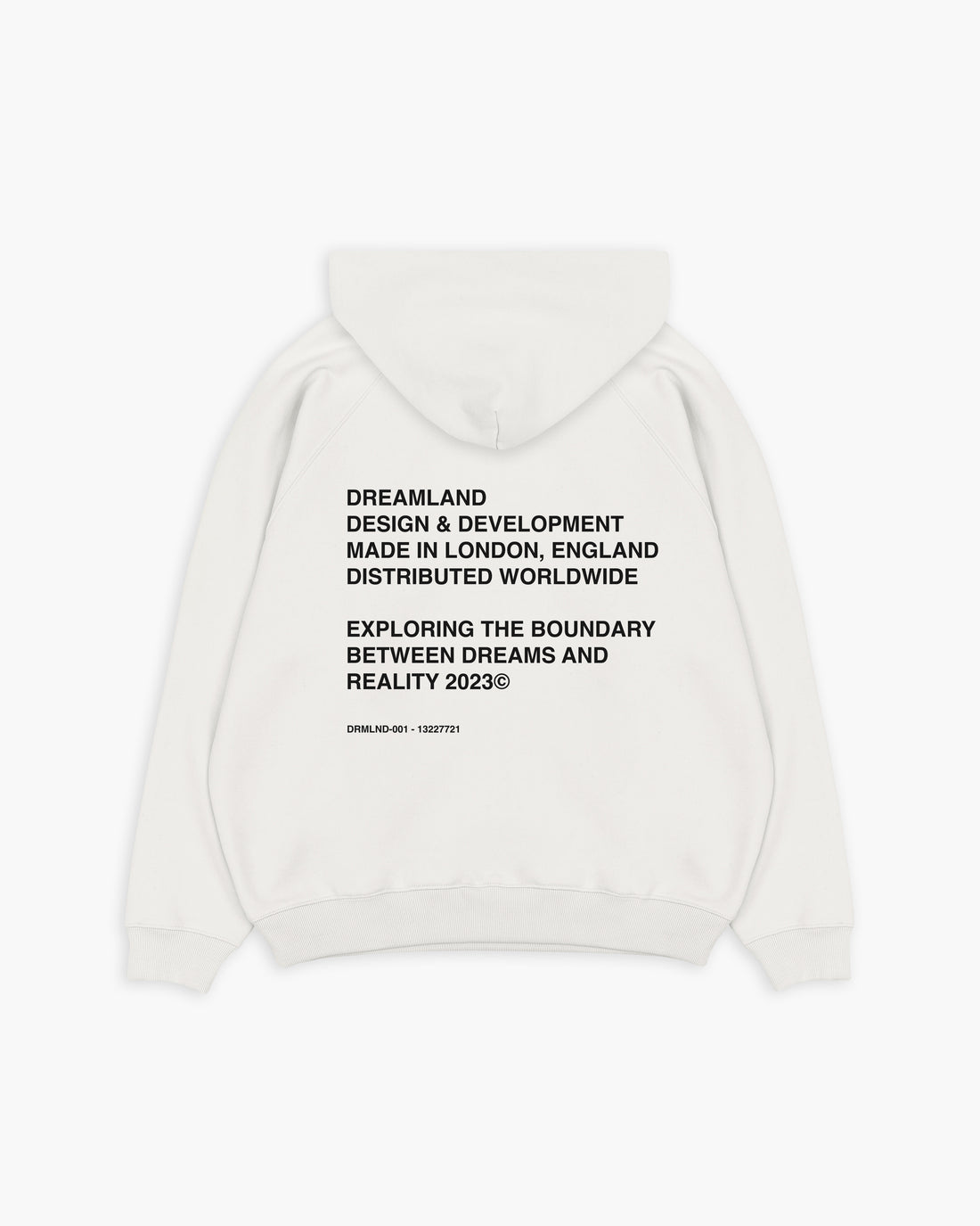 Dreamland Clothing Cream Design & Development Hoodie