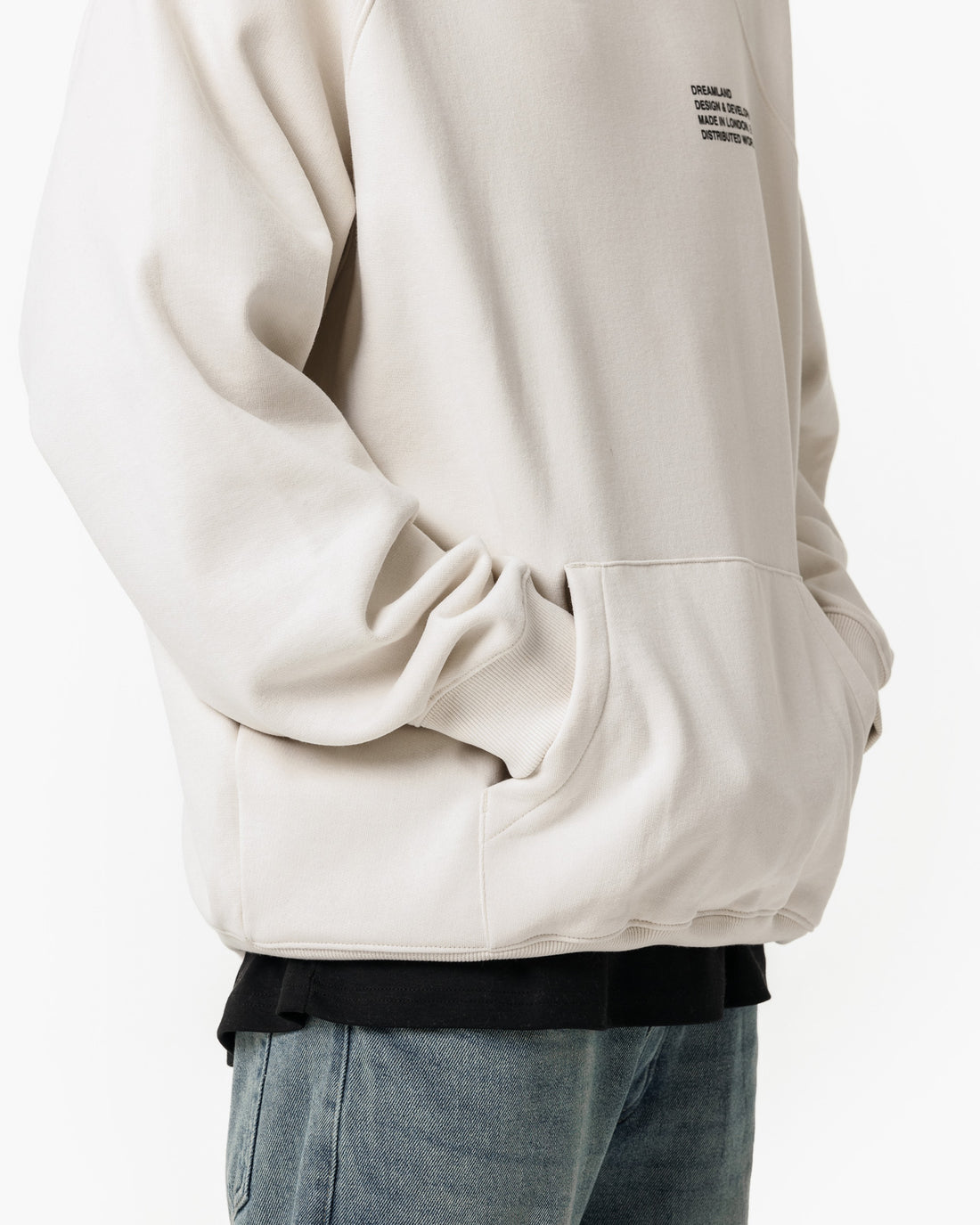 Dreamland Clothing Cream Design & Development Hoodie