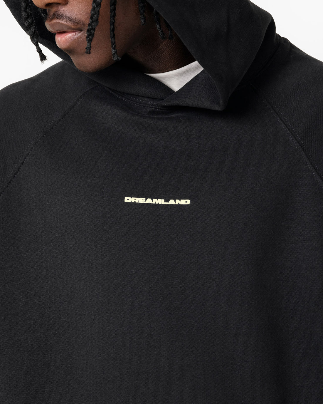 Dreamland Clothing Black Members Only Hoodie