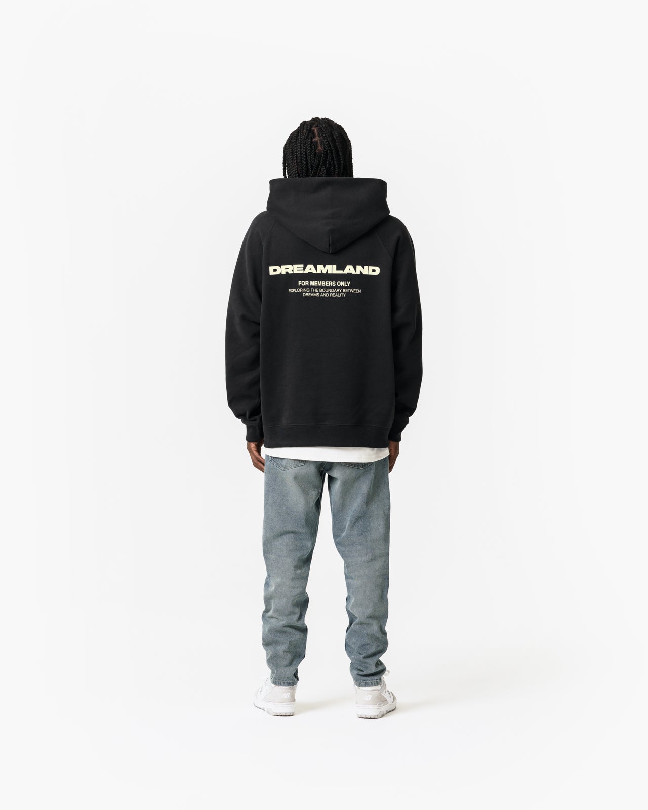 Dreamland Clothing Black Members Only Hoodie