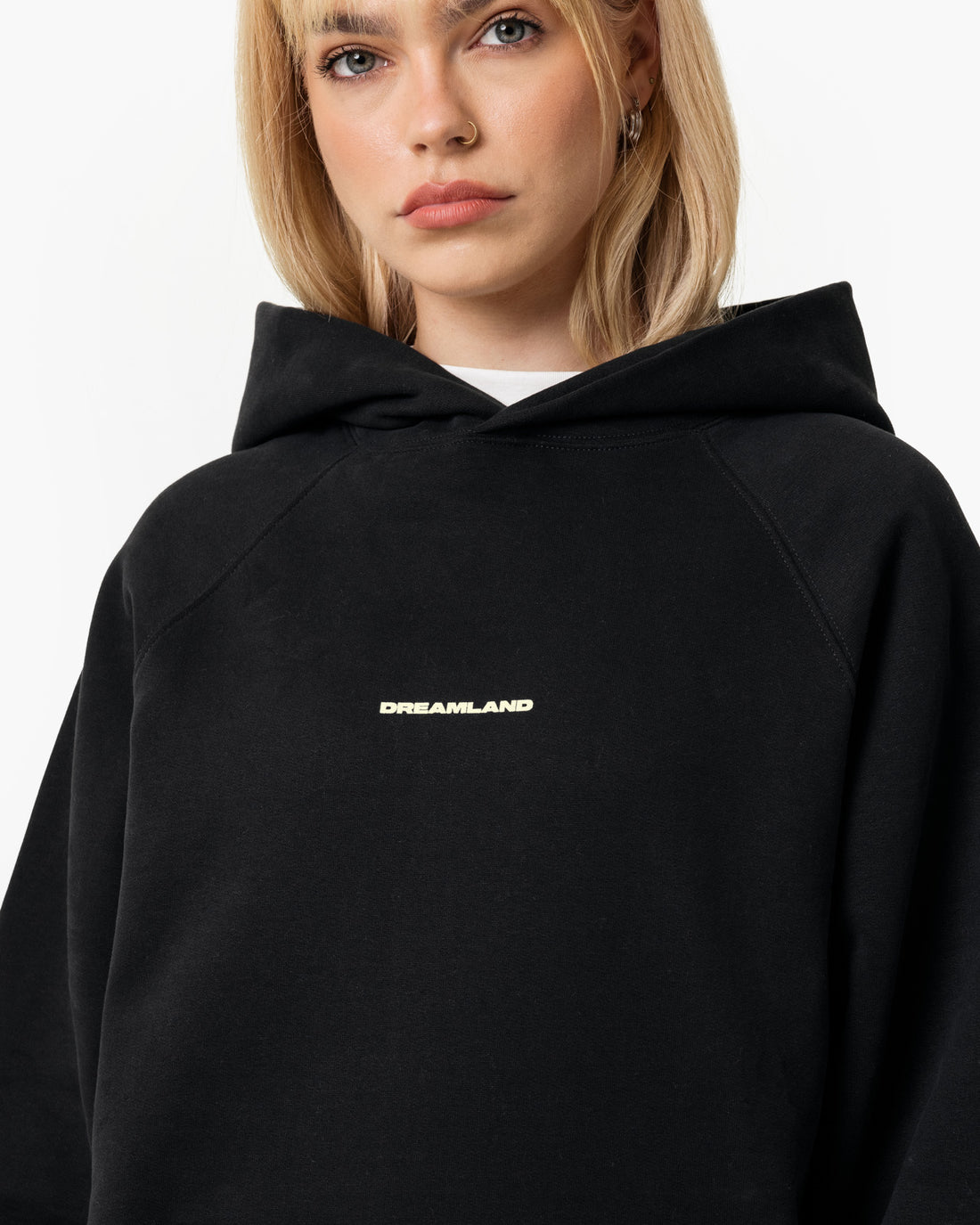 Dreamland Clothing Black Members Only Hoodie