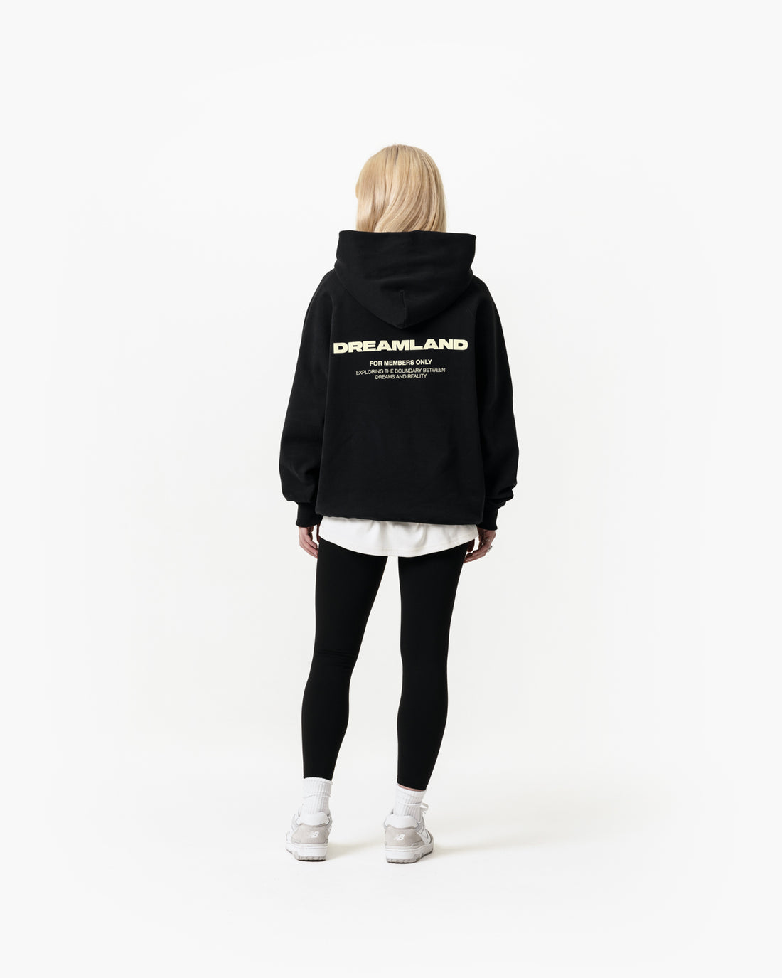 Dreamland Clothing Black Members Only Hoodie