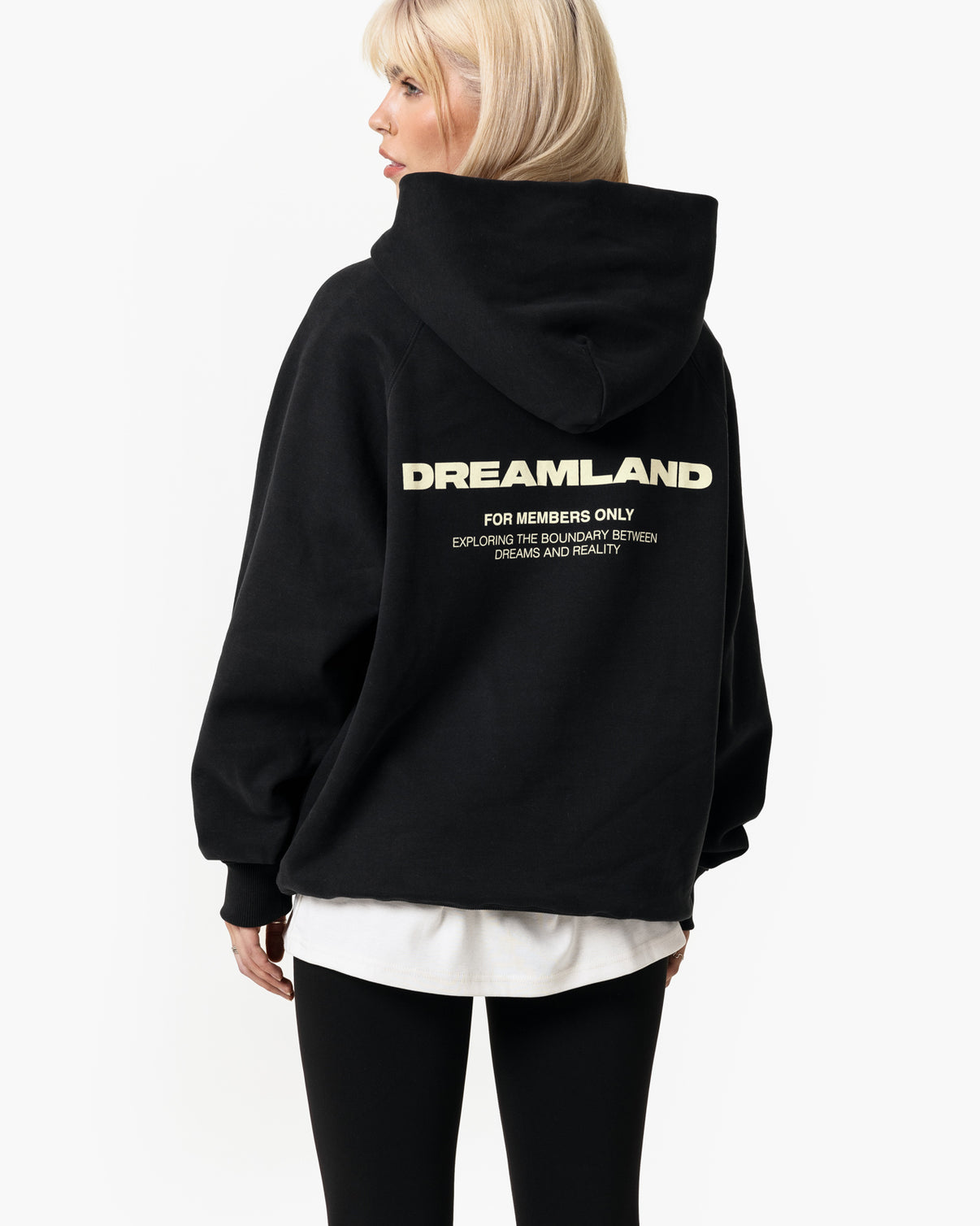 Dreamland Clothing Black Members Only Hoodie