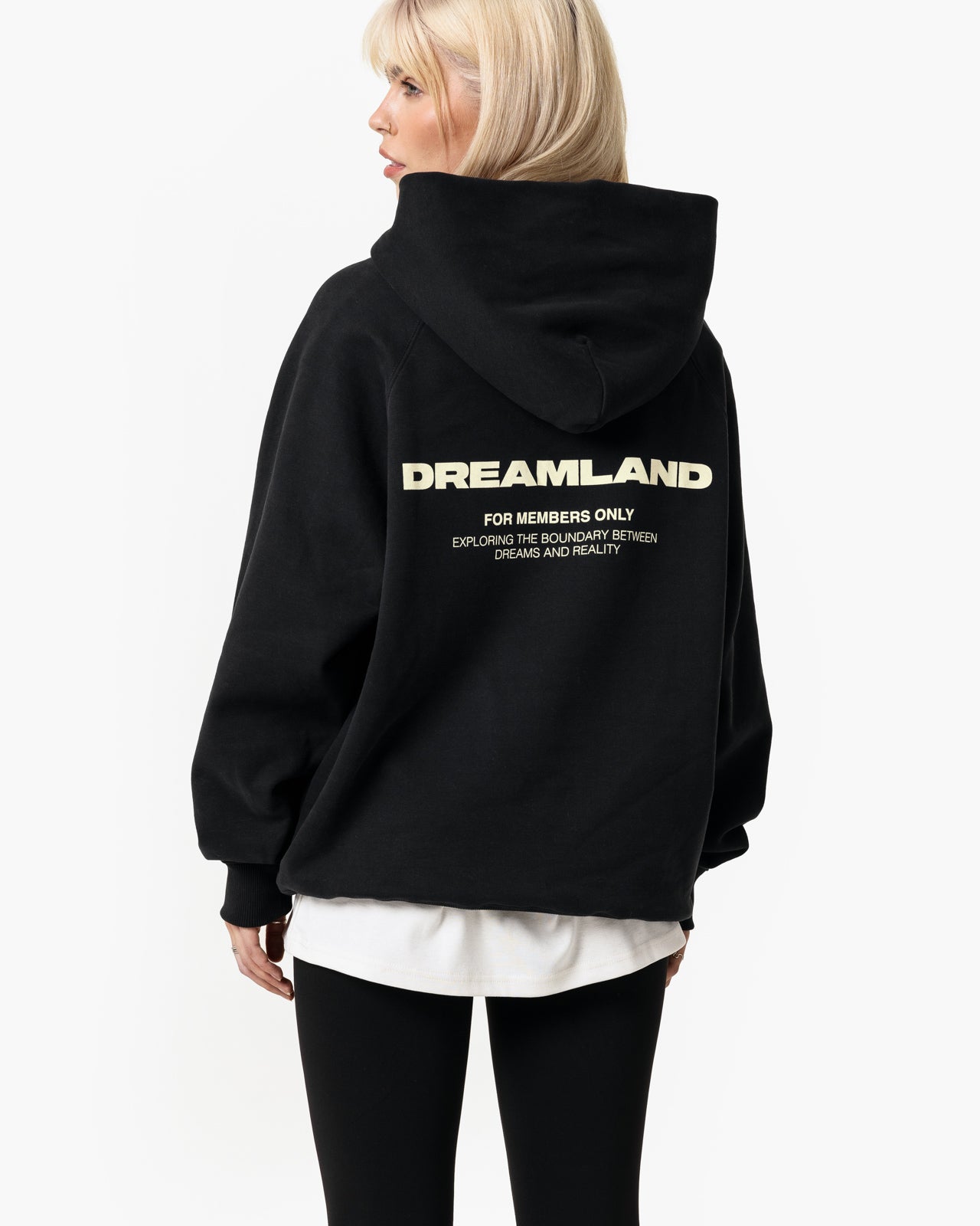 Dreamland Clothing Black Members Only Hoodie