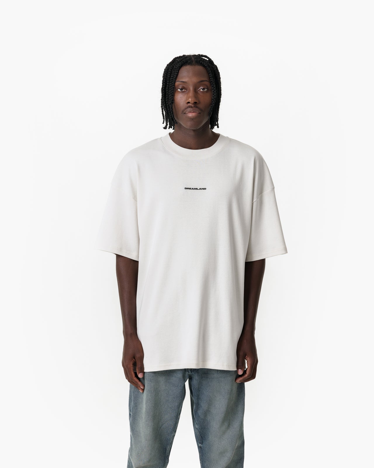 Cream Members Only T-Shirt