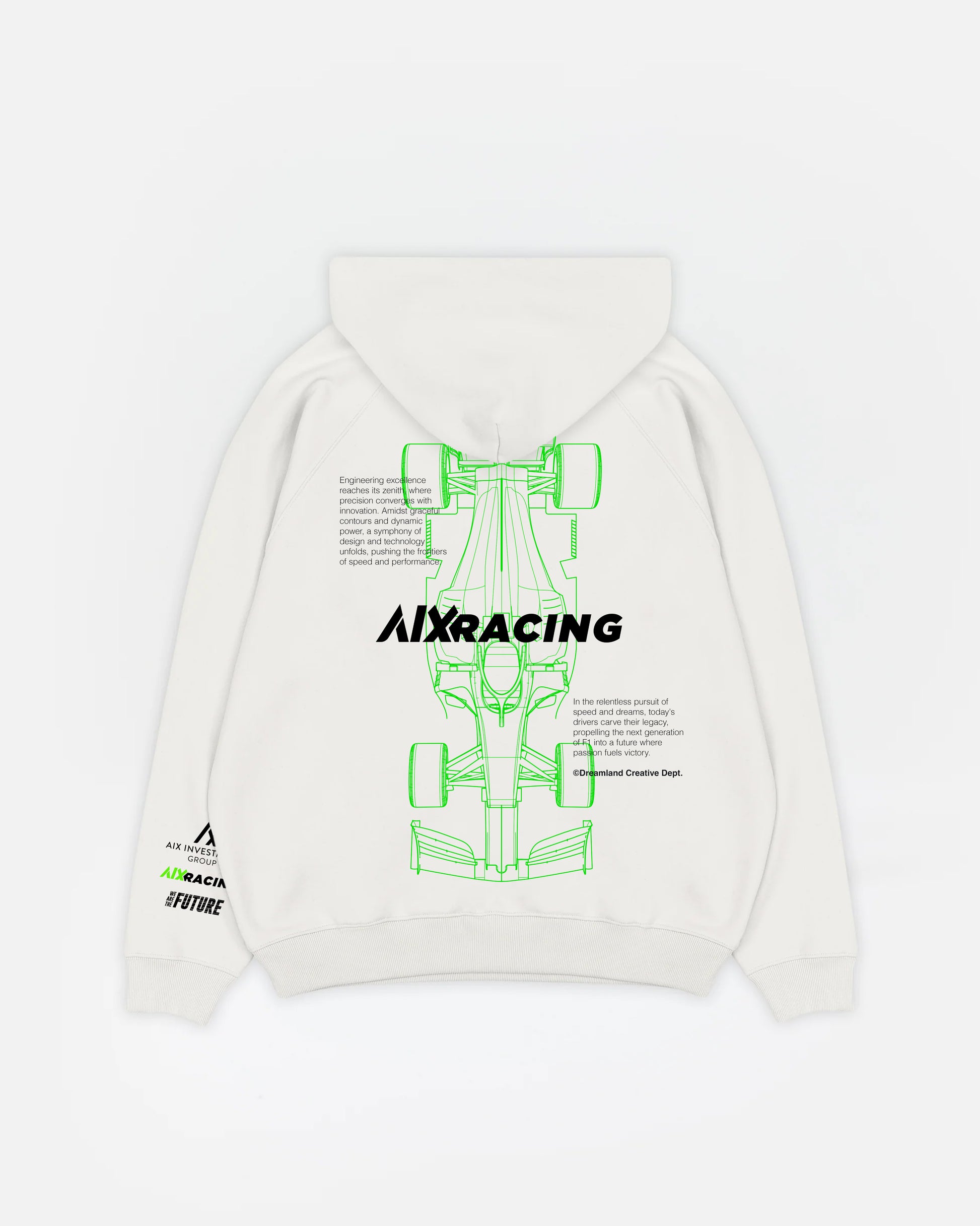 AIX Racing Innovation Hoodie Cream