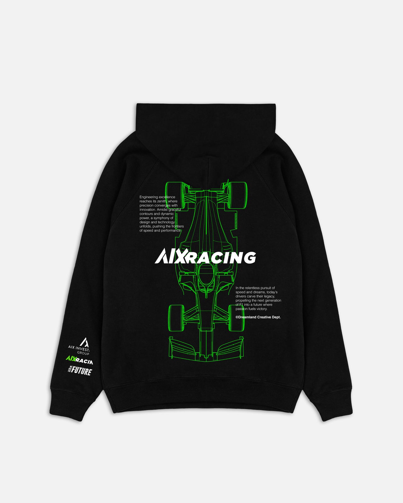 AIX Racing Innovation Hoodie Black